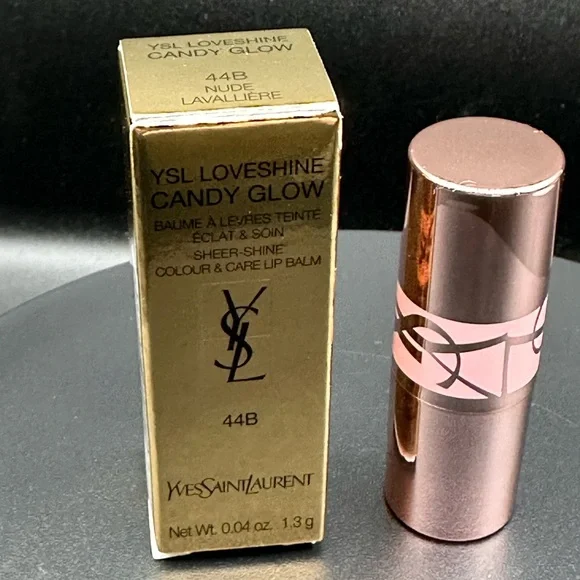 NIB Yves Saint Laurent Loveshine Candy Glow Lip Balm - shade 44b nude - Picture 3 of 5